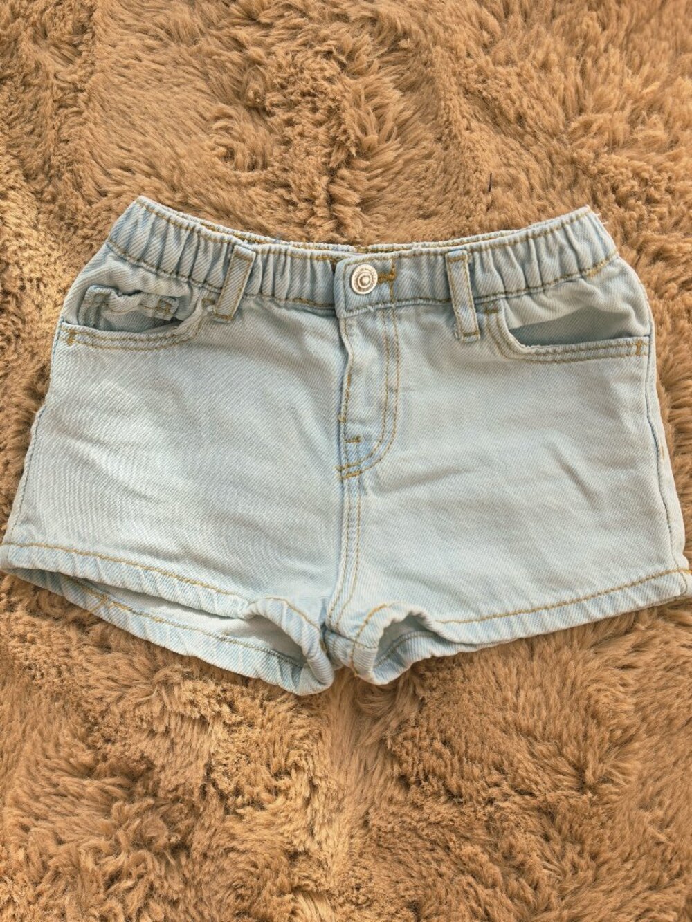 Zara toddler girl denim shorts